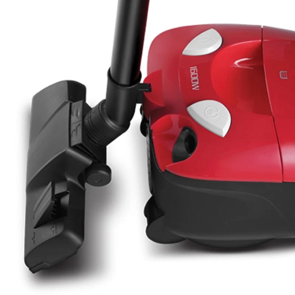 მტვერსასრუტი Kiwi KVC 4105, 1600W, 2.5L, Vacuum Cleaner, Red