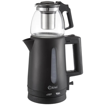 Kiwi KTM 2907, 2200W, 1.8L, Tea Maker, Black