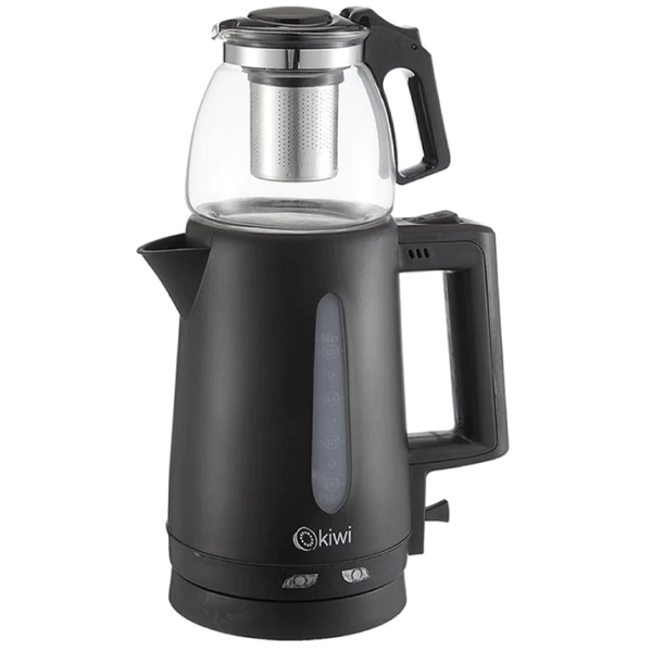 ჩაის აპარატი Kiwi KTM 2907, 2200W, 1.8L, Tea Maker, Black