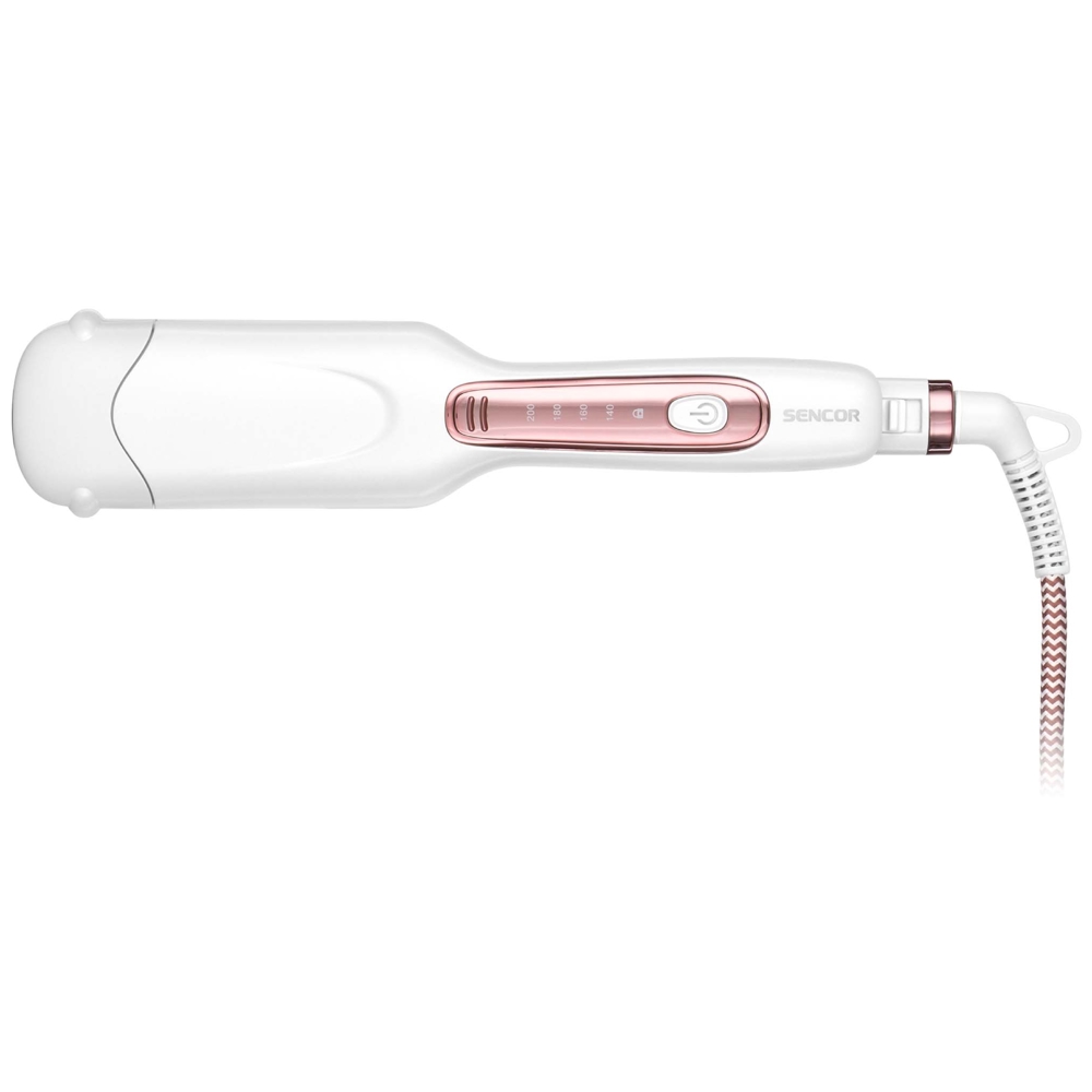თმის უთო Sencor 6300GD SHI, 50W, Hair Straightener, White/Pink