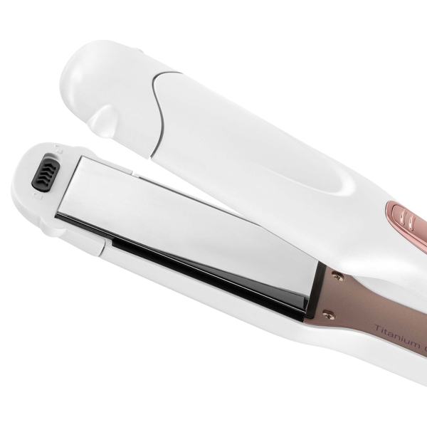 Sencor 6300GD SHI, 50W, Hair Straightener, White/Pink