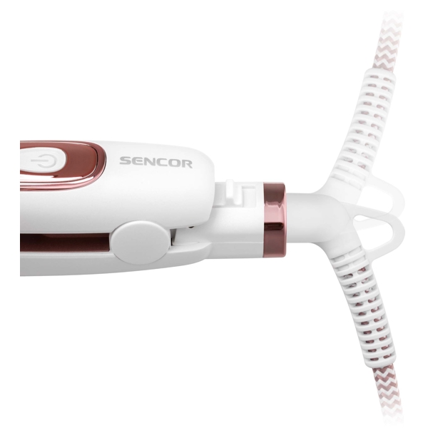 Sencor 6300GD SHI, 50W, Hair Straightener, White/Pink