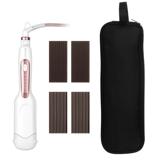 Sencor 6300GD SHI, 50W, Hair Straightener, White/Pink