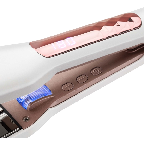 Sencor 4500GD SHI, 60W, Hair Straightener, White/Pink