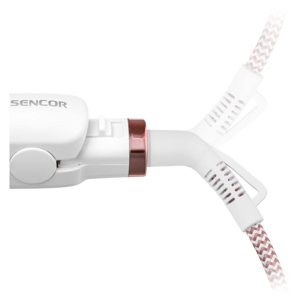 Sencor 4500GD SHI, 60W, Hair Straightener, White/Pink