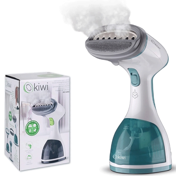 ორთქლის უთო Kiwi KSI 650, 1200W, 260ML, Steam Iron, White/Green