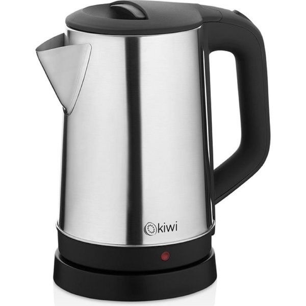 ელექტრო ჩაიდანი Kiwi KK3330, 2200W, 1.7L, Electric Kettle, Silver