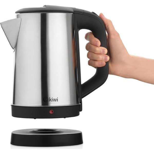 ელექტრო ჩაიდანი Kiwi KK3330, 2200W, 1.7L, Electric Kettle, Silver