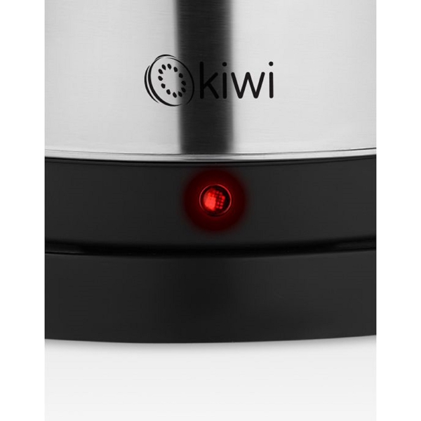 Kiwi KK3330, 2200W, 1.7L, Electric Kettle, Silver