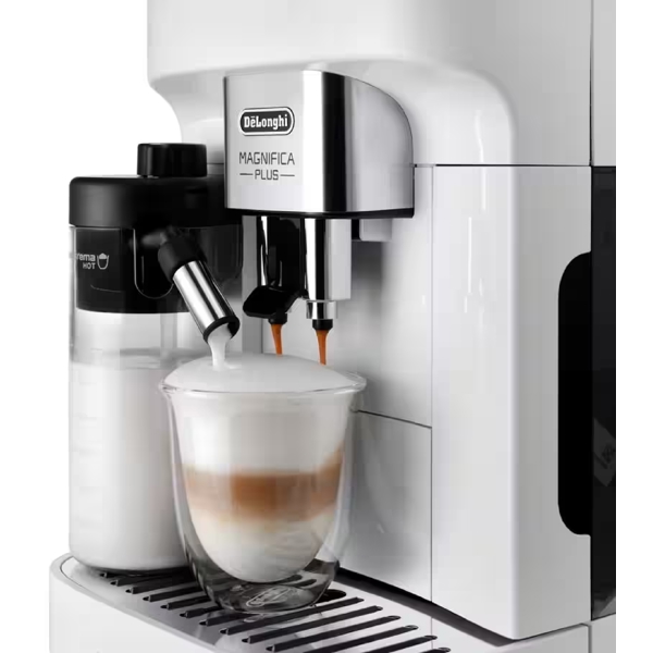 ყავის აპარატი DeLonghi ECAM320.60.W Magnifica Plus, 1450W, 1.8L, Coffee Machine, Silver