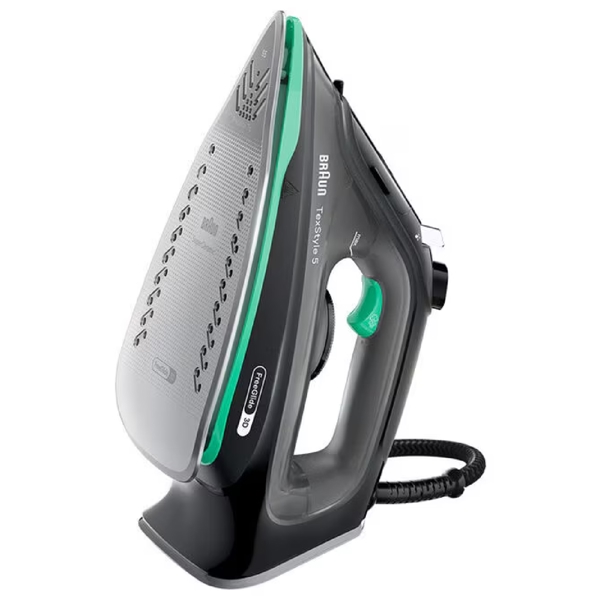 ორთქლის უთო Braun SI5277GR, 2600W, 300ML, Steam Iron, Black