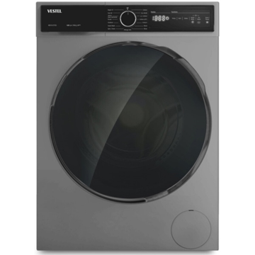 Vestel WB1014T2, 10Kg, A+++, 1400Rpm, 74Db, Washing Machine, Black