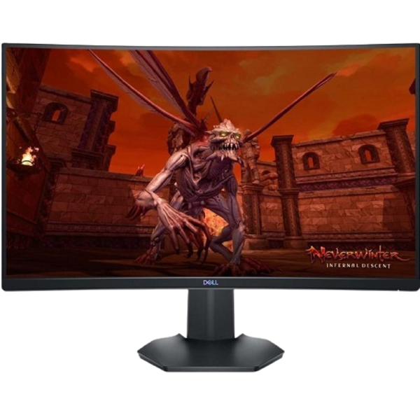 მონიტორი Dell 210-BFWN S2721HGFA, 27", Curved Monitor, FHD, VA, HDMI, DP, Black