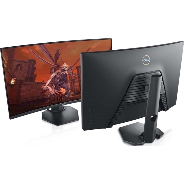 მონიტორი Dell 210-BFWN S2721HGFA, 27", Curved Monitor, FHD, VA, HDMI, DP, Black