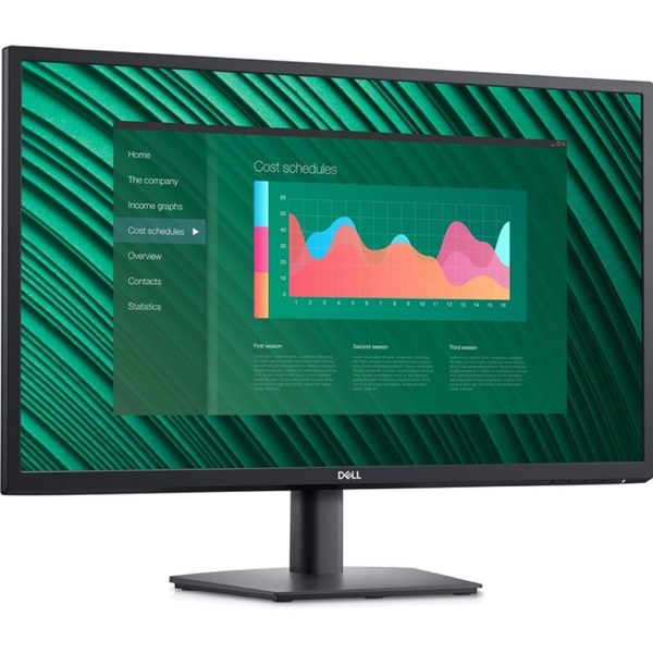 მონიტორი Dell 210-BEJQ E2723H, 27", Monitor, FHD, VA, VGA, DP, Black