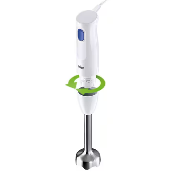 ხელის ბლენდერი Braun MQ10.201MWH, 450W, 350ML, Blender, White