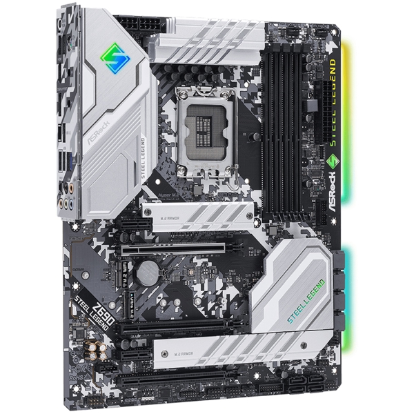 დედა დაფა ASRock Z690_STEEL_LEGEND, LGA1700, DDR4 DIMM, 128GB