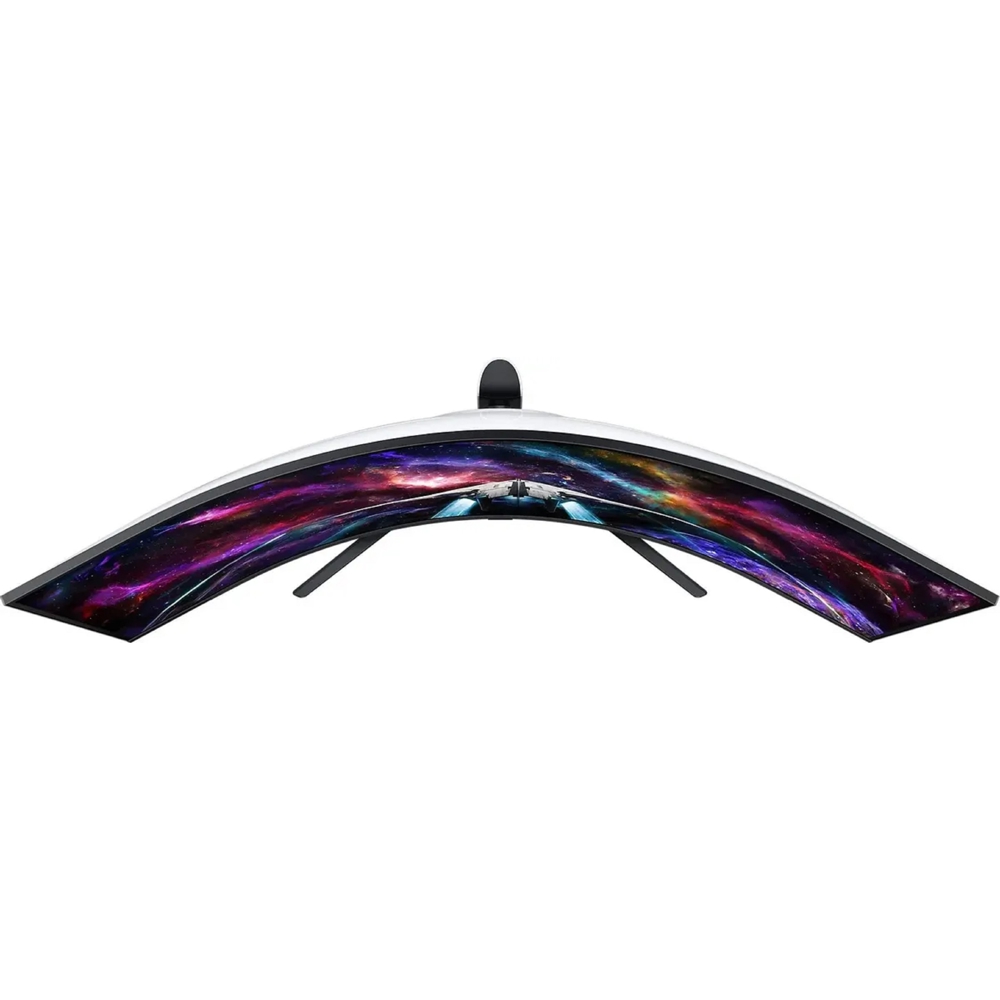 მონიტორი Samsung LS57CG952NIXCI Odyssey Neo G9, 57", Curved Monitor, 8K UltraWide, VA, HDMI, USB, 3.5mm, DP, Black/Silver