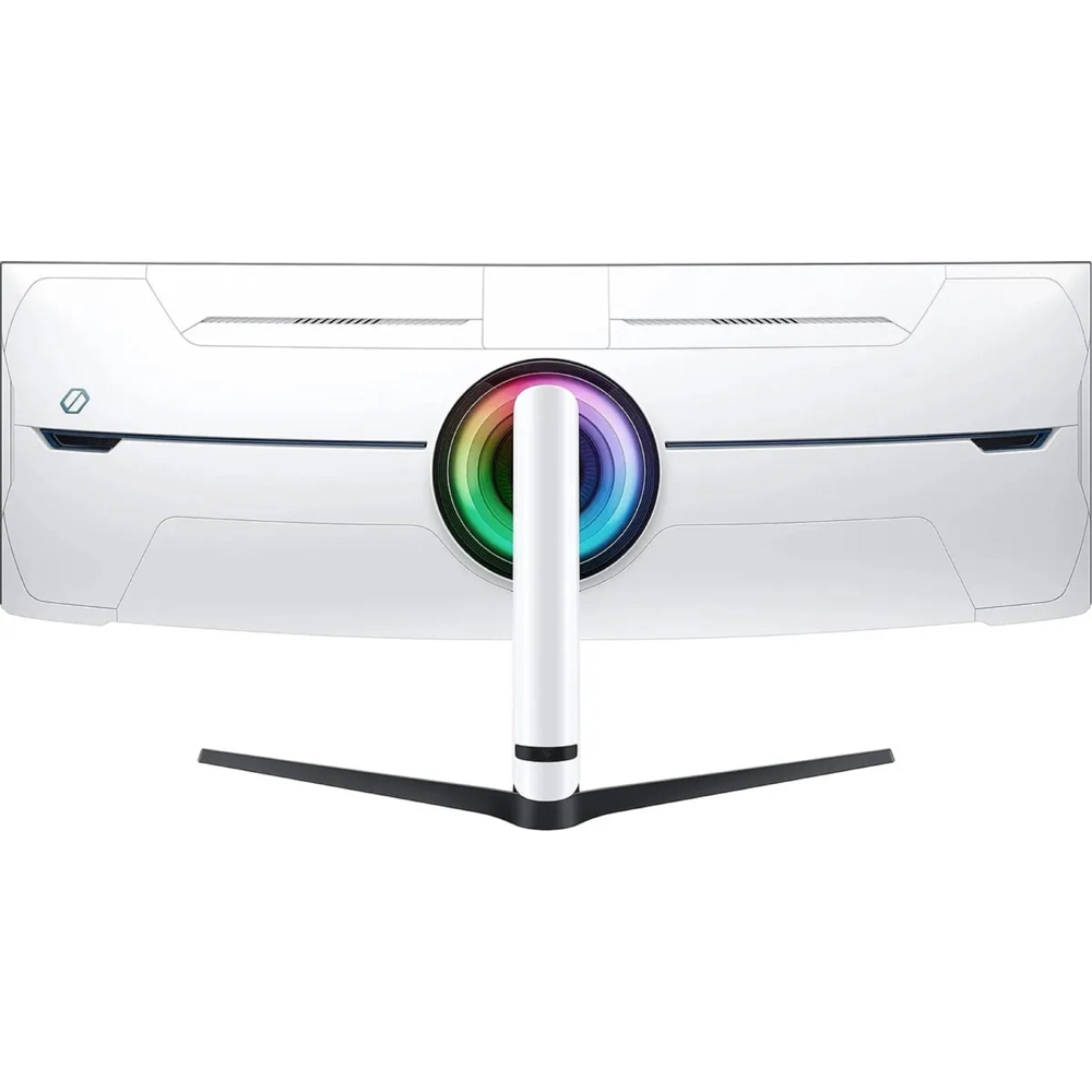 მონიტორი Samsung LS57CG952NIXCI Odyssey Neo G9, 57", Curved Monitor, 8K UltraWide, VA, HDMI, USB, 3.5mm, DP, Black/Silver
