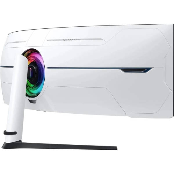 Samsung LS57CG952NIXCI Odyssey Neo G9, 57", Curved Monitor, 8K UltraWide, VA, HDMI, USB, 3.5mm, DP, Black/Silver
