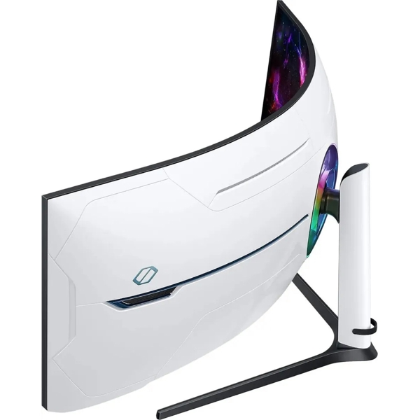 Samsung LS57CG952NIXCI Odyssey Neo G9, 57", Curved Monitor, 8K UltraWide, VA, HDMI, USB, 3.5mm, DP, Black/Silver