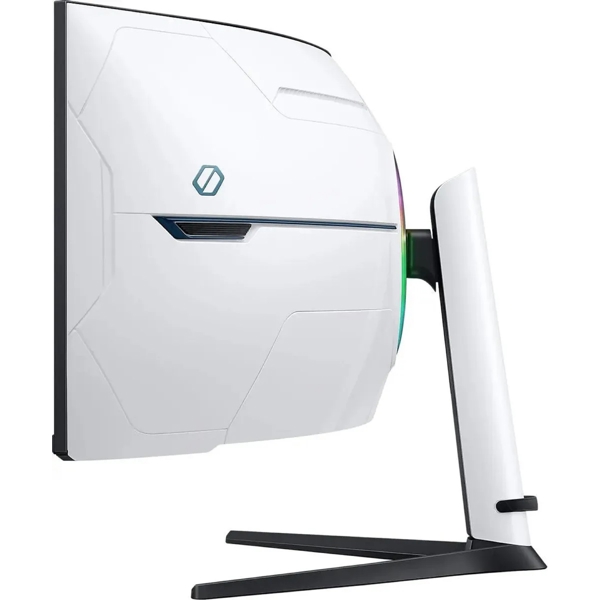 Samsung LS57CG952NIXCI Odyssey Neo G9, 57", Curved Monitor, 8K UltraWide, VA, HDMI, USB, 3.5mm, DP, Black/Silver