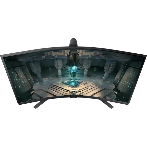 მონიტორი Samsung LS32BG650EIXCI Odyssey G6, 32", Curved Monitor, QHD, VA, HDMI, USB, LAN, DP, Black