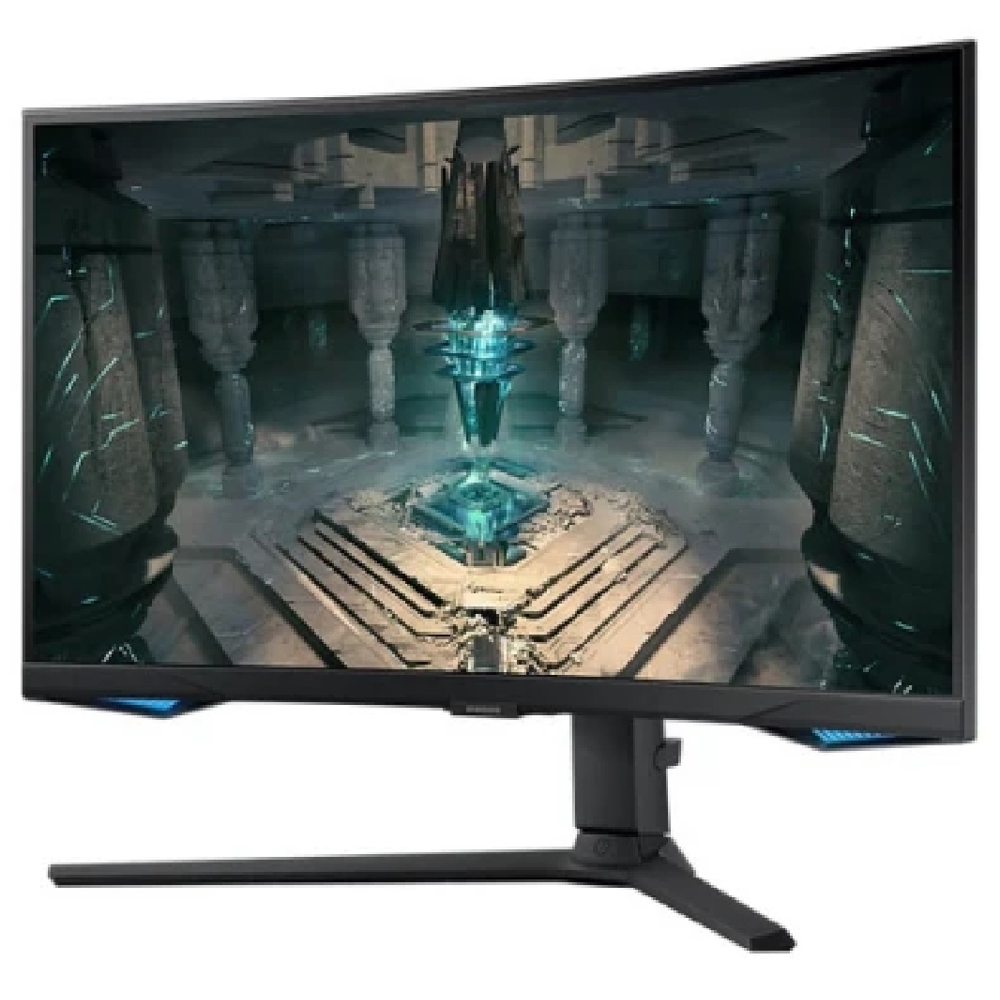 მონიტორი Samsung LS27BG650EIXCI Odyssey G6, 27", Curved Monitor, QHD, VA, HDMI, USB, LAN, DP, Black