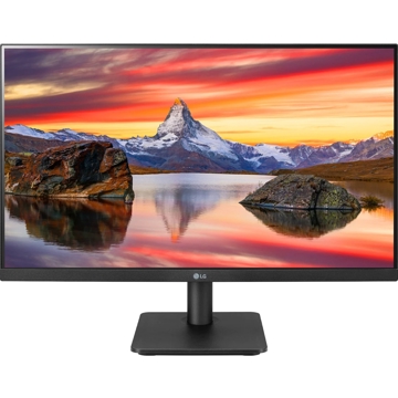 LG 24MP400-B.AMAQ, 23.8", Monitor, FHD, IPS, HDMI, VGA, Black