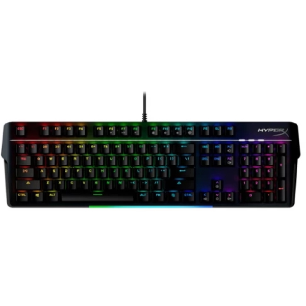 HyperX 4P5E1AA Alloy MKW100, Wired, RGB, USB, Gaming Keyboard, Black