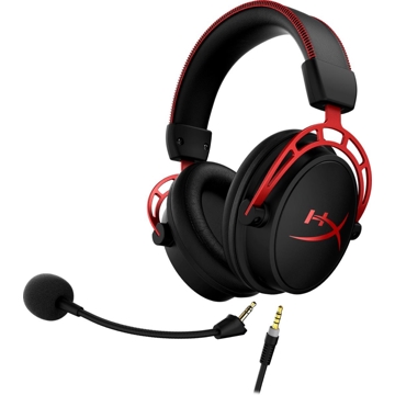 ყურსასმენი HyperX 4P5L1AM Cloud Alpha, Gaming Headset, Wired, 3.5mm, Black