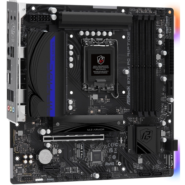 დედა დაფა ASRock B760M_PG_RIPTIDE, LGA1700, DDR5 DIMM, 192GB