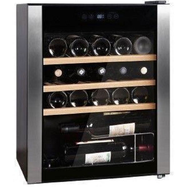 ღვინის მაცივარი Midea MDRW107FGG22-86, 66L, G, Wine Refrigerator, Black