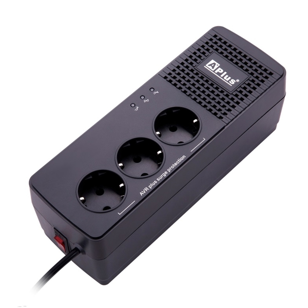 სტაბილიზაცორი APLUS Voltage Regulator (AVR) 1000VA/500W 4711280890842