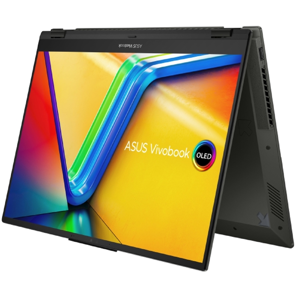 ნოუთბუქი Asus 90NB1051-M003L0 Vivobook S 16 Flip, 16", i5-13500H, 16GB, 512GB SSD, Integrated, Black