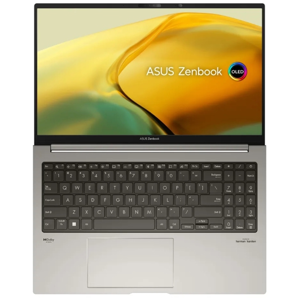 ნოუთბუქი Asus 90NB1163-M009F0 Zenbook 15, 15.6", Ryzen 7-7735U, 16GB, 1TB SSD, Integrated, Grey