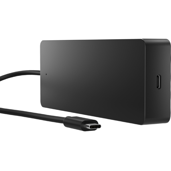 HP 50H55AA, 7-in-1, USB-C Hub, Black