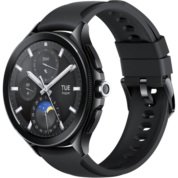 სმარტ საათი Xiaomi BHR7211GL M2234W1 Watch 2 Pro, 1.43", Waterproof, Bluetooth, Wi-Fi, Smart Watch, Black