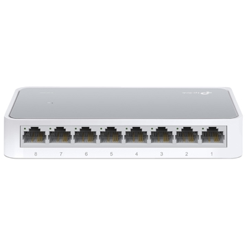 სვიჩი TP-Link TL-SF1008D, 8-Port, Switch, White