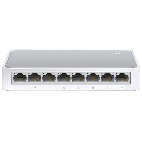 TP-Link TL-SF1008D, 8-Port, Switch, White