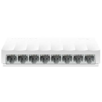 TP-Link LS1008, 8-Port, Switch, White