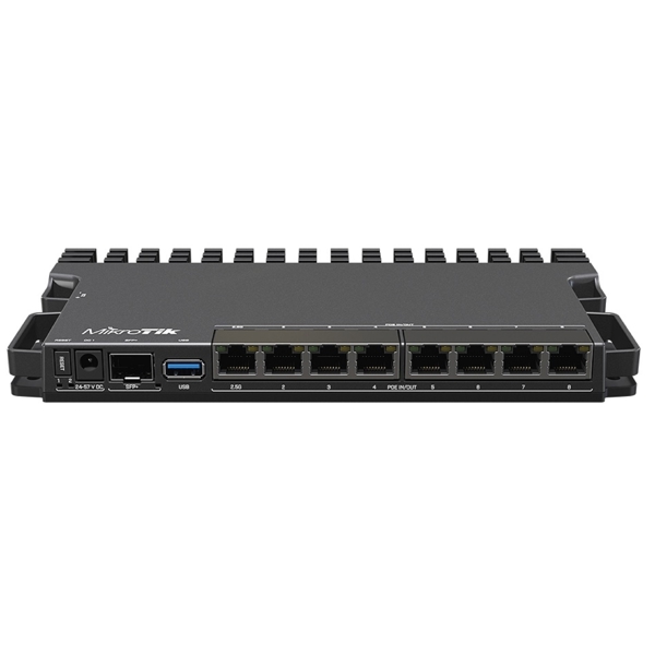 Mikrotik RB5009UPr+S+IN, Router, Black