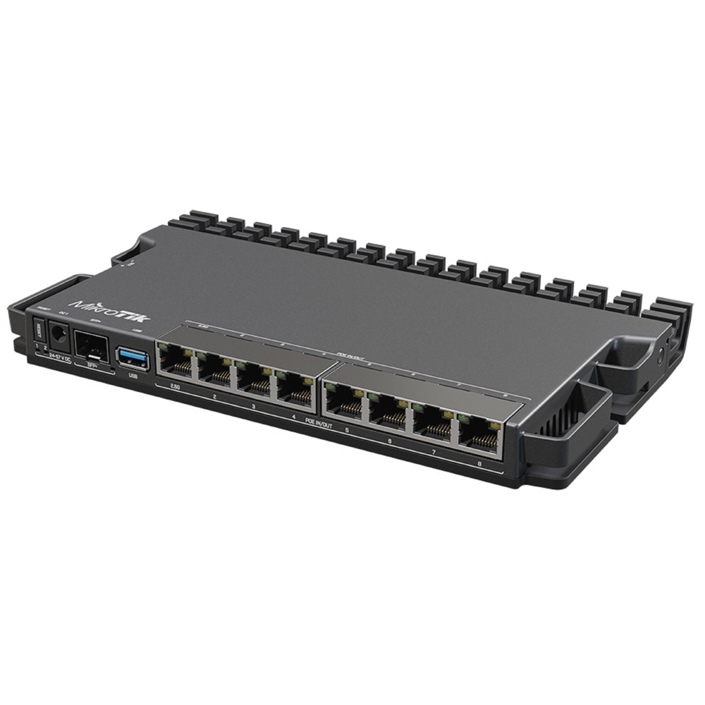 როუტერი Mikrotik RB5009UPr+S+IN, Router, Black