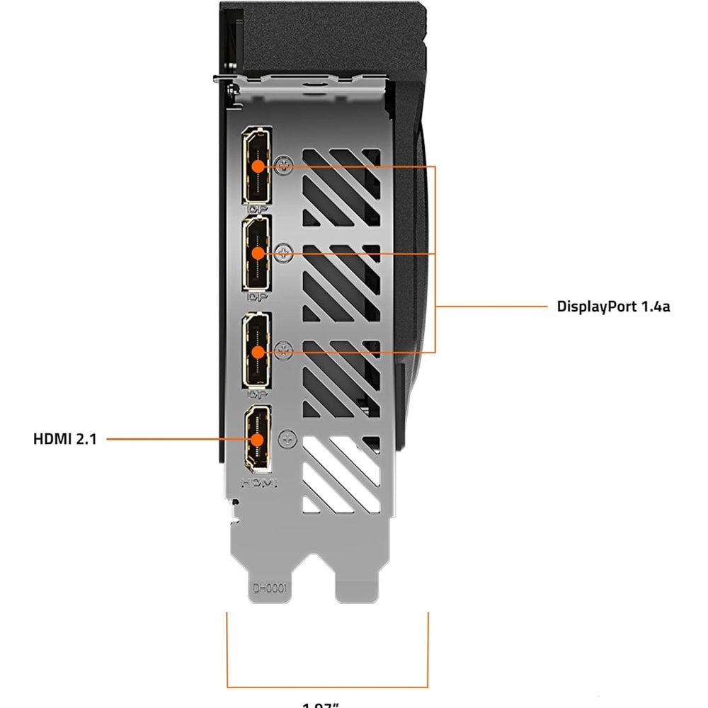 Gigabyte GN4070WF3OC-12GD, Gaming RTX4070, 12GB, 192bit, HDMI, DP, Black