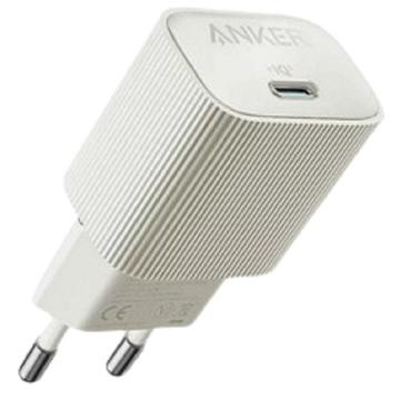 მობილურის დამტენი Anker A2337G21 Nano 4, 30W, USB-C, White