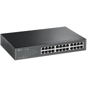 სვიჩი TP-Link TL-SF1024D, 24-Port, Switch, Black