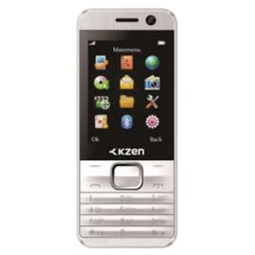 მობილური ტელეფონი.Kzen Mobile Star Plus F28 Silver - Feature phone , Dual SIM , 2.8 inch , 2G , TFT Display , Dual-Camera (Front/Back) , 2000 mAh , FM Radio.