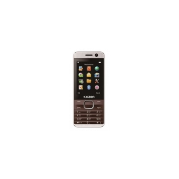 მობილური ტელეფონი.Kzen Mobile Star Plus F28 Coffee - Feature phone , Dual SIM , 2.8 inch , 2G , TFT Display , Dual-Camera (Front/Back) , 2000 mAh , FM Radio.