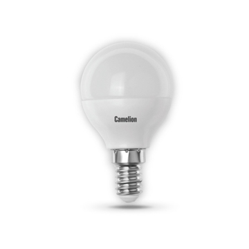 ნათურა Camelion Led Lamp LED5-G45/830/E14 ნათურა ლედ განათებით ეკონომიური 5 ვატი, 4895117873779