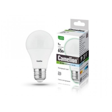 ეკონომიური LED ნათურა Camelion  Energy Saving LED Bulbs - 9W/Coolight /E27 LED9-A60/845/E27, 4895117873946